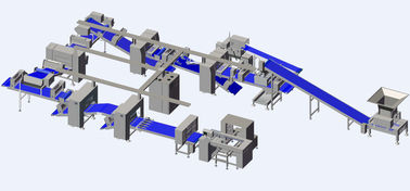 Machine de stratification de la pâte de structure modulaire avec rapide à nettoyer et l'entretien fournisseur