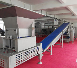 Machine de rouleau de la pâte de pâtisserie de moteur avec la trémie automatique de coupage par blocs de la pâte fournisseur