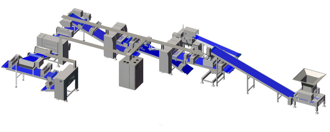 3D dessinant le rouleau résistant de la pâte, conception modulaire d'équipement de Sheeter de la pâte de pâtisserie fournisseur