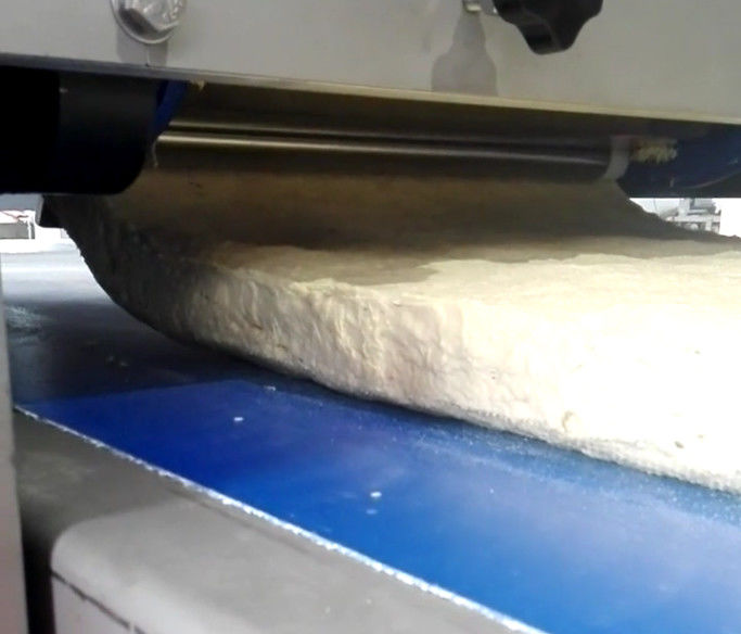 Machine de rouleau de presse de la pâte d&#039;acier inoxydable, machine de Sheeter de la pâte de conception modulaire