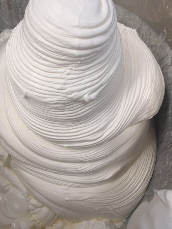 Mélangeur de pâte lisse de gâteau de crème de système de contrôle de PLC avec la capacité de 150 - 400 kg/hr
