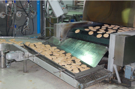 Ligne automatique de pain pita de la CE largeur de ceinture de 850 millimètres avec le système de recouvrement de la pâte fournisseur
